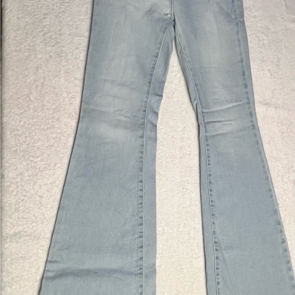 We The Free Light Wash Flare Jeans